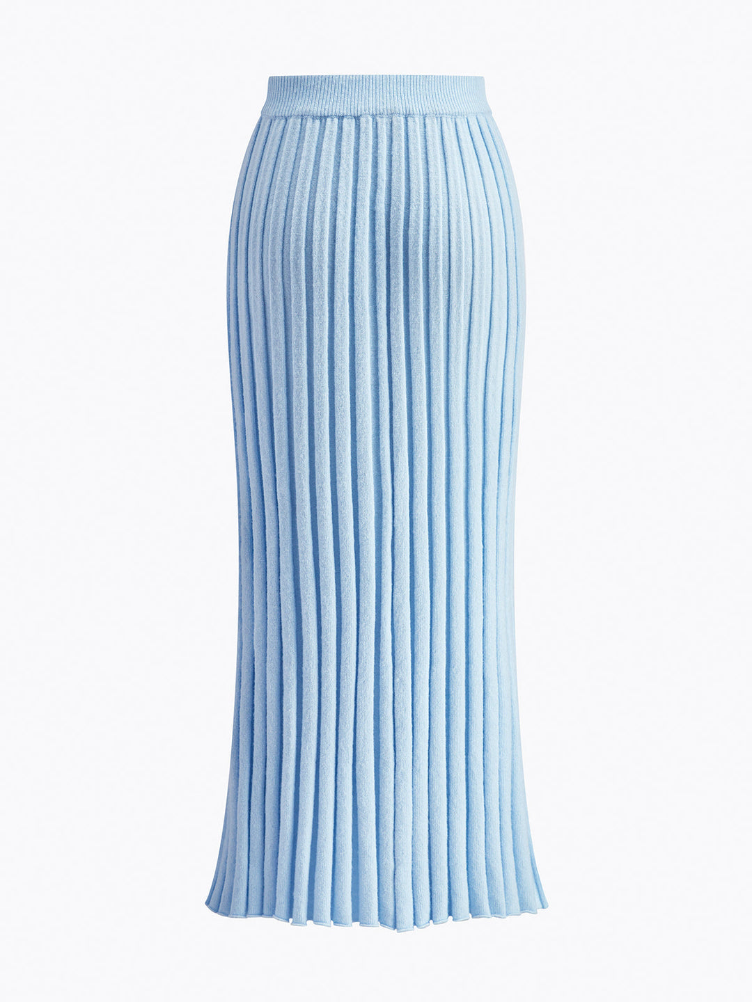 Leisure Pleated Knit Skirt