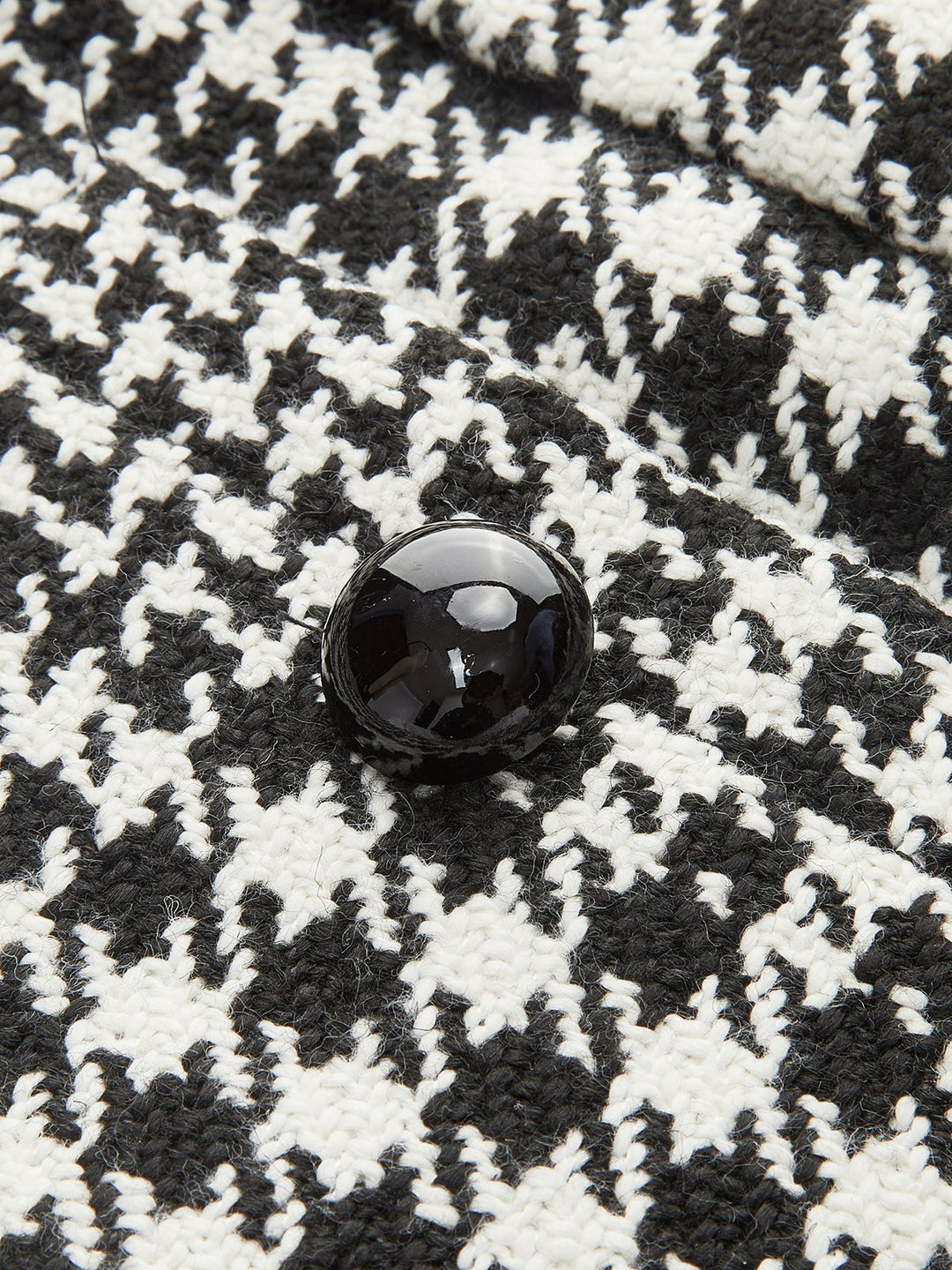 Wool-Blend Checked Mini Skirt