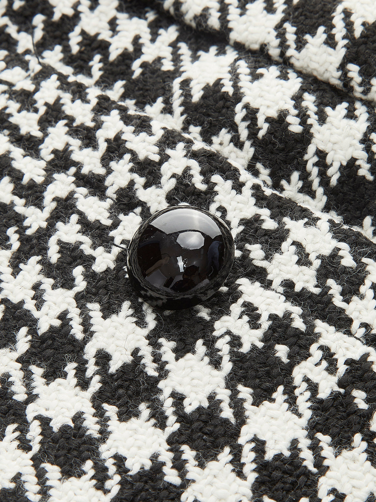 Wool-Blend Checked Mini Skirt