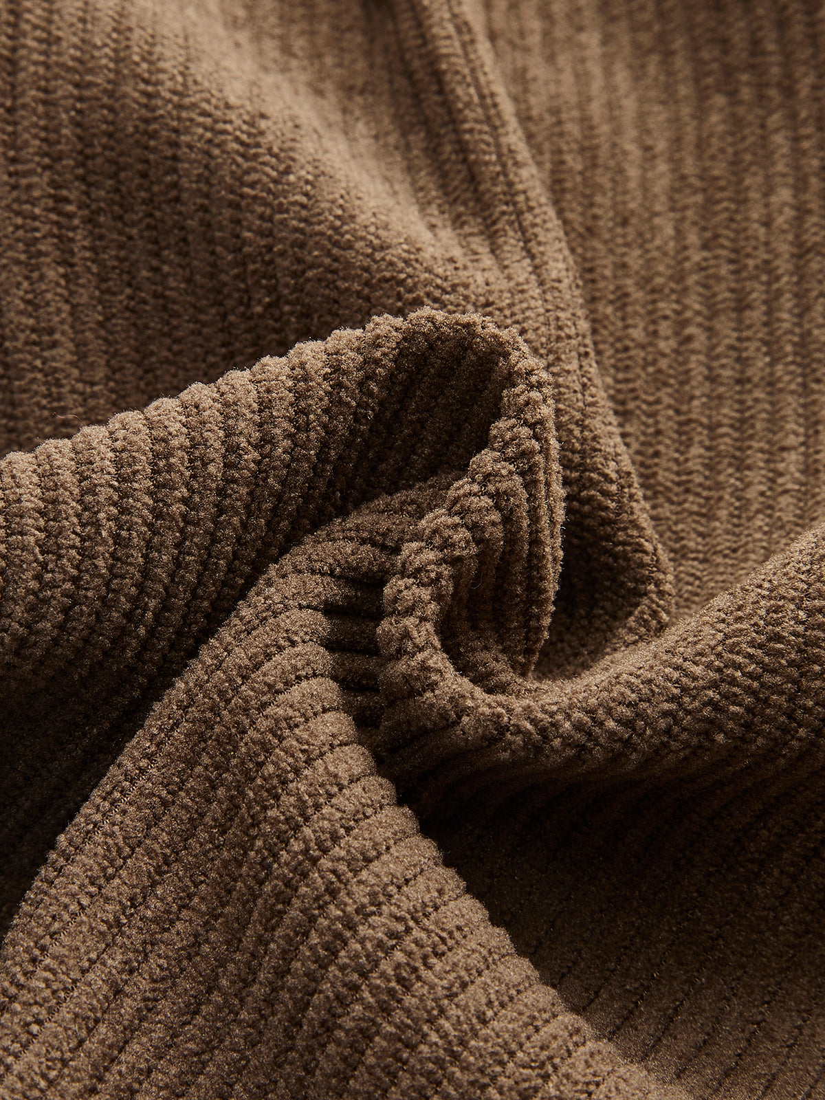 Corduroy Pockets Belted Skort