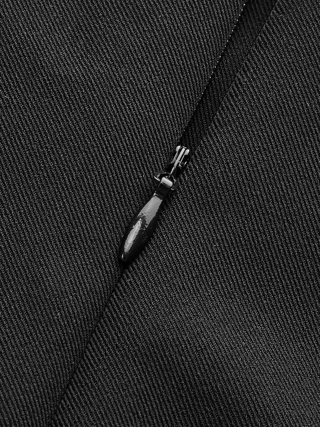 Irregular Package Belted Midi Skirt