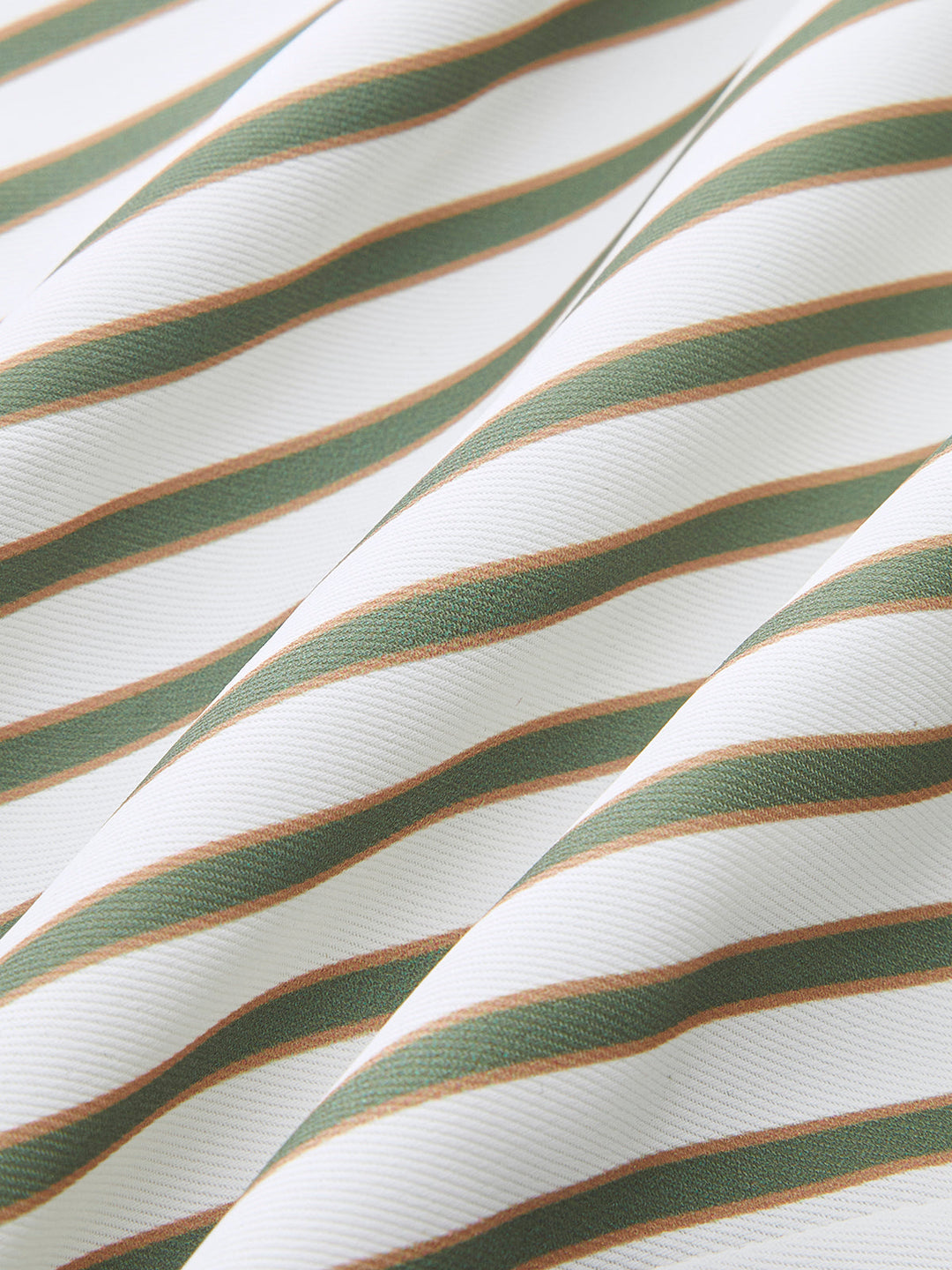 Striped Mid-Waist Wide Leg Pants