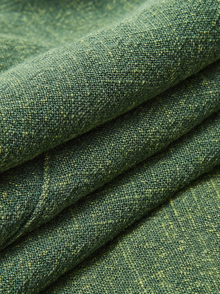 Distressed Paneled Loose Lantern Pants