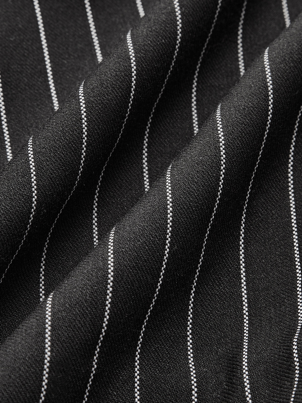 Belted Striped Shorts