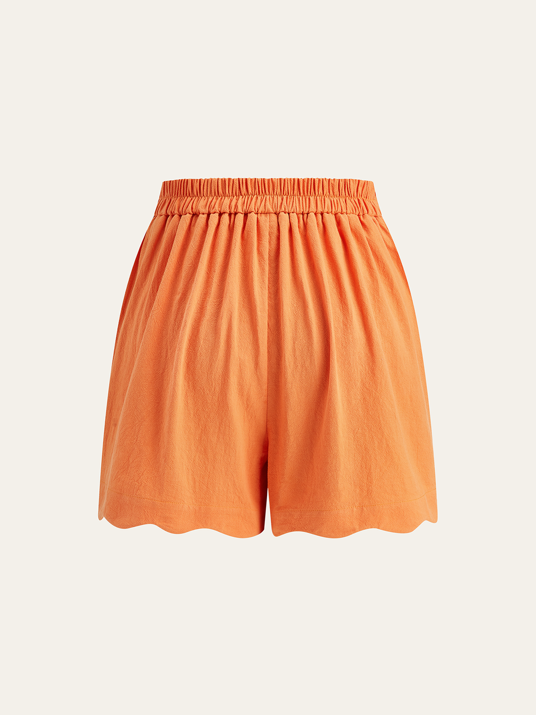 Scallop Hem Cami Top and Shorts Set