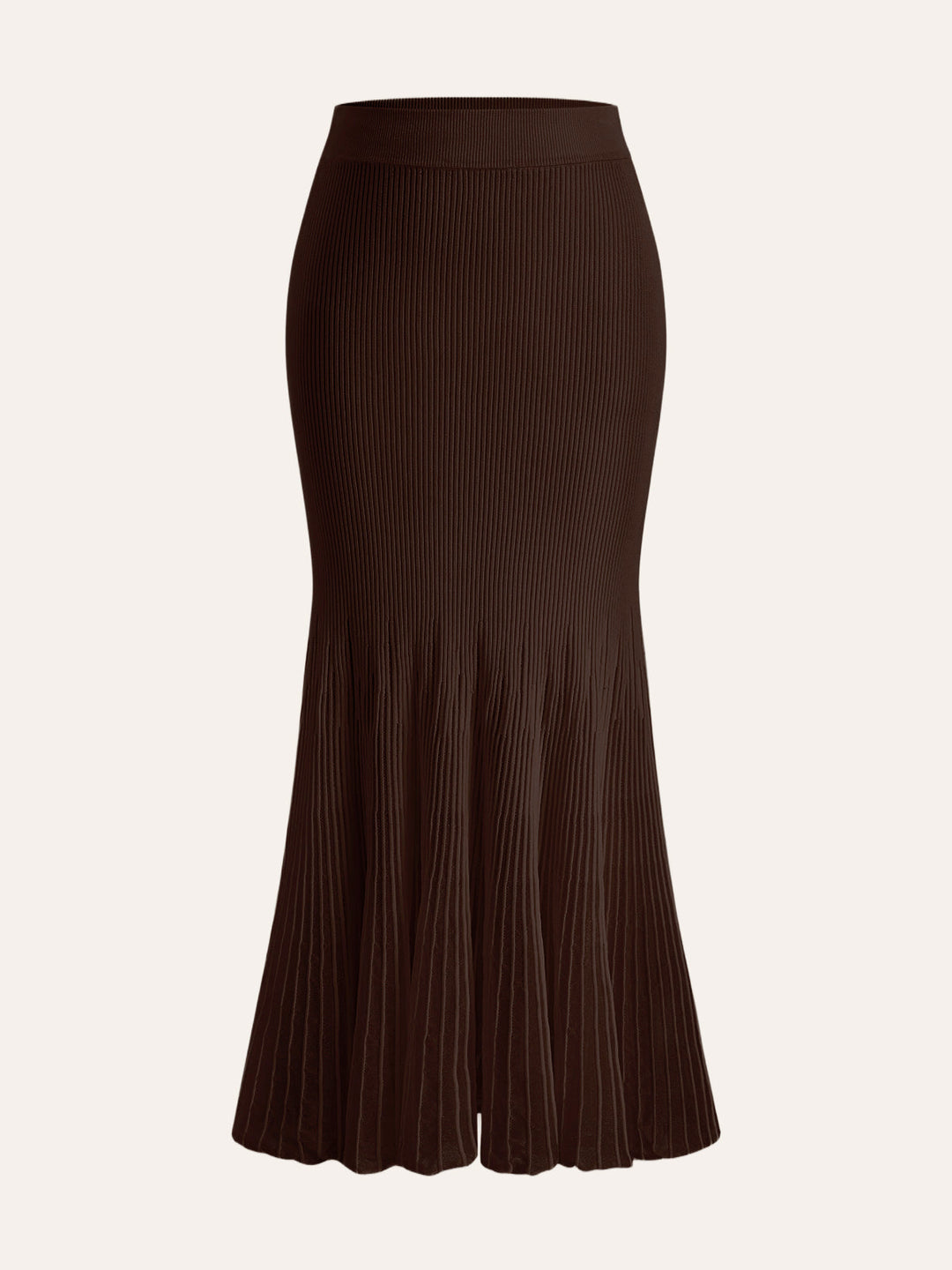 Mesh Panel Pleated Skirt