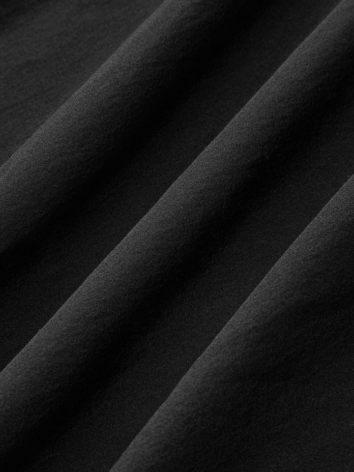 Contrast Waistband Drawstring Wide-Leg Pants