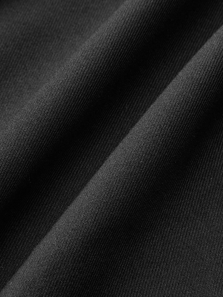 High-Waist Pleated-Waistband Wide-Leg Pants