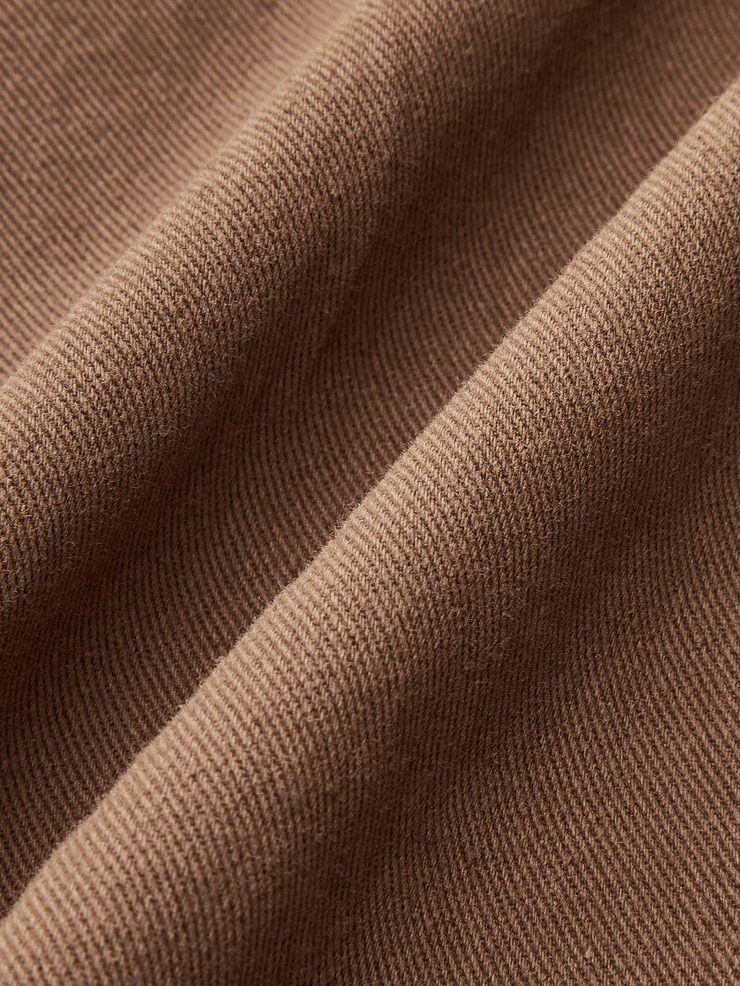 Cotton Mid-Waist Wide-Leg Pants