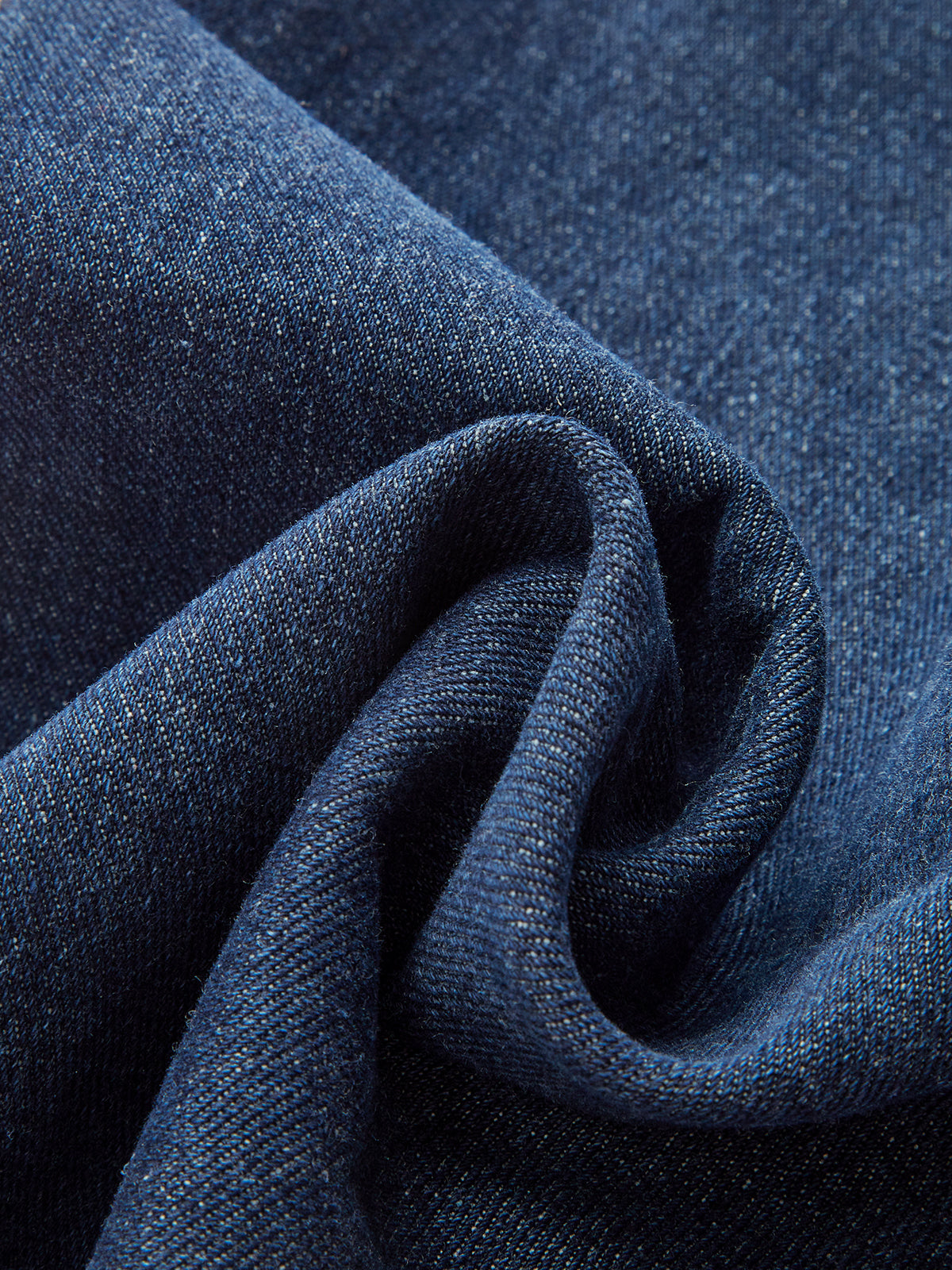 Mid-Waisted Wide-Leg Denim Pants