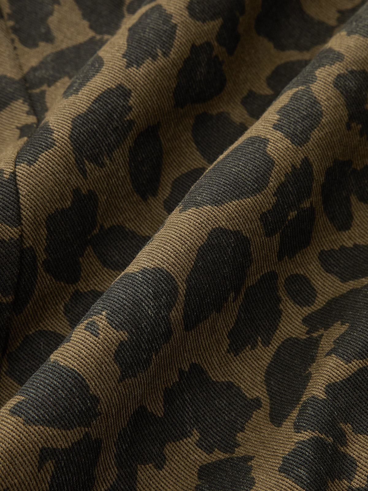 Leopard Print Cotton Balloon Pants