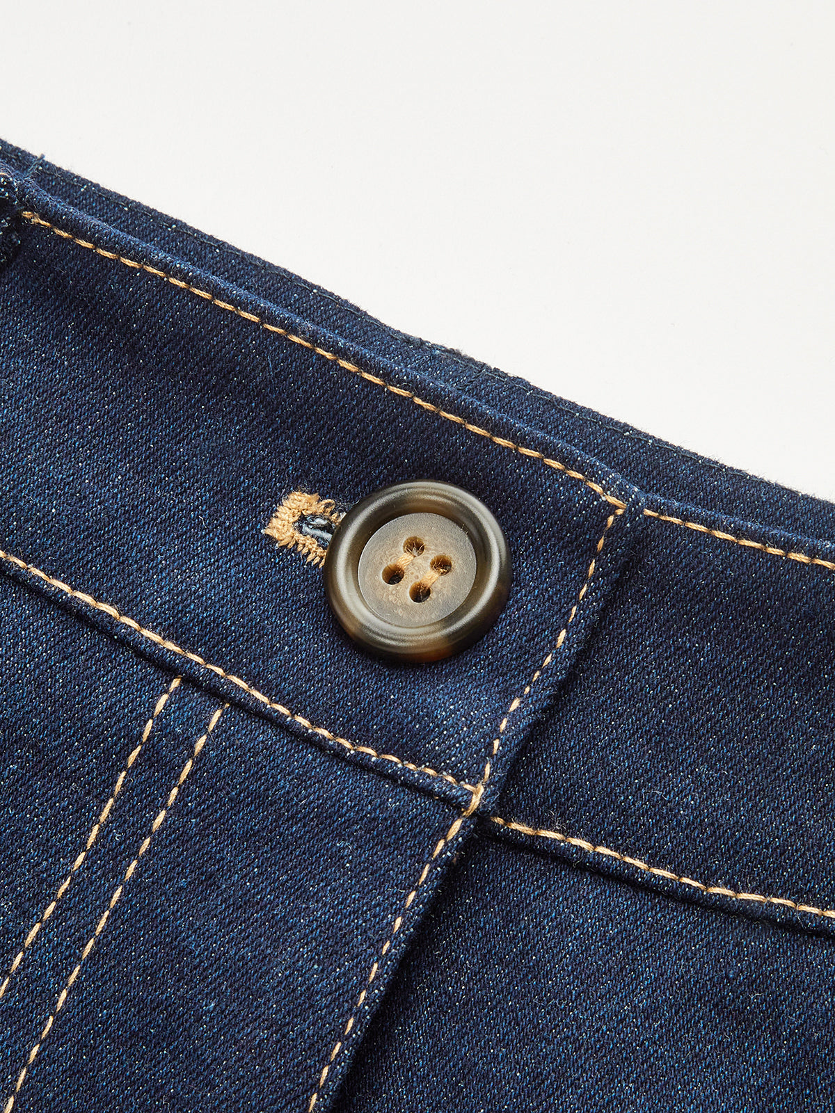 High-Waisted Straight-Leg Jeans