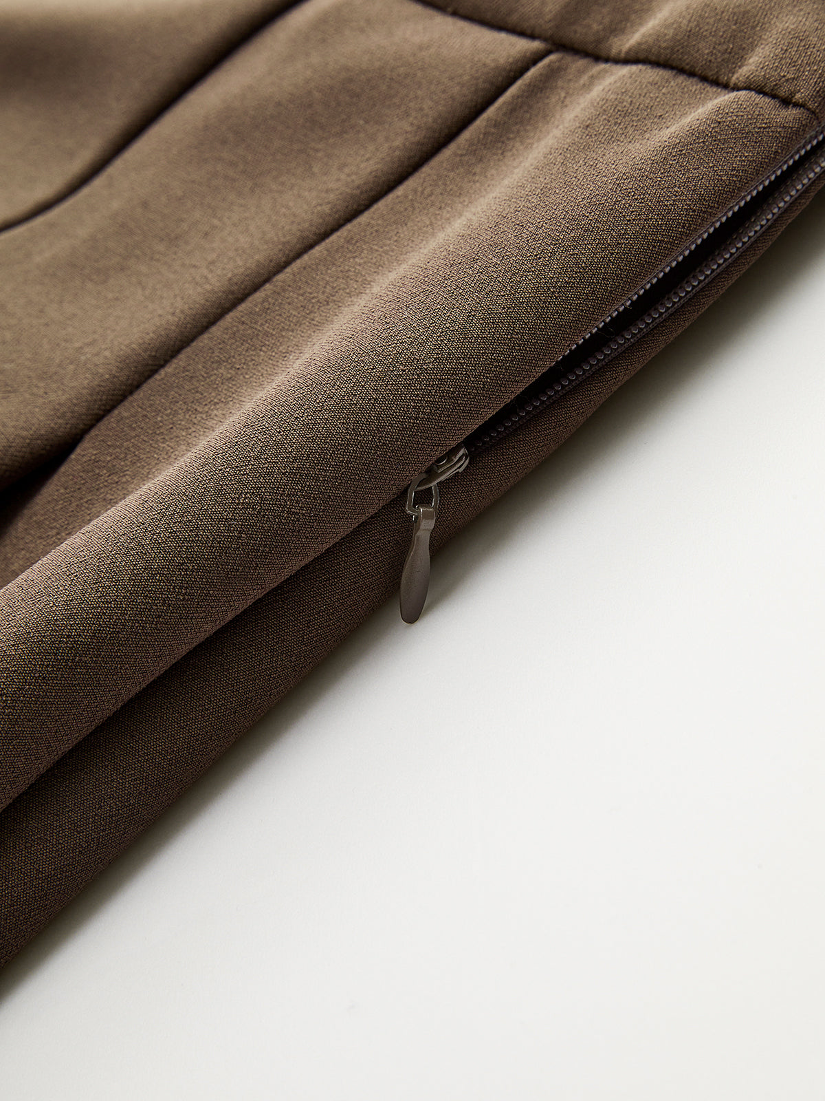 High-Waist Pleated Mini Skirt