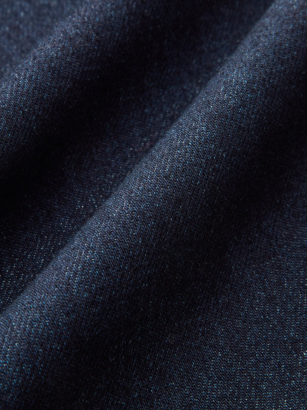 High-Waisted Double-Button Straight-Leg Denim Pants