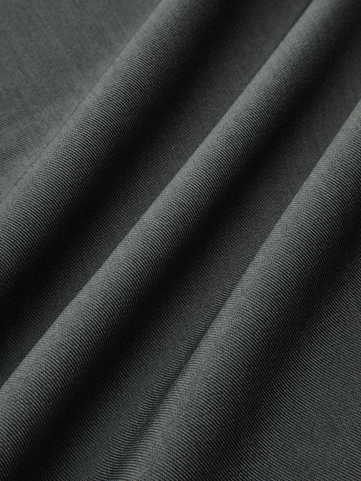 High-Waist Lace Trim Wide-Leg Pants