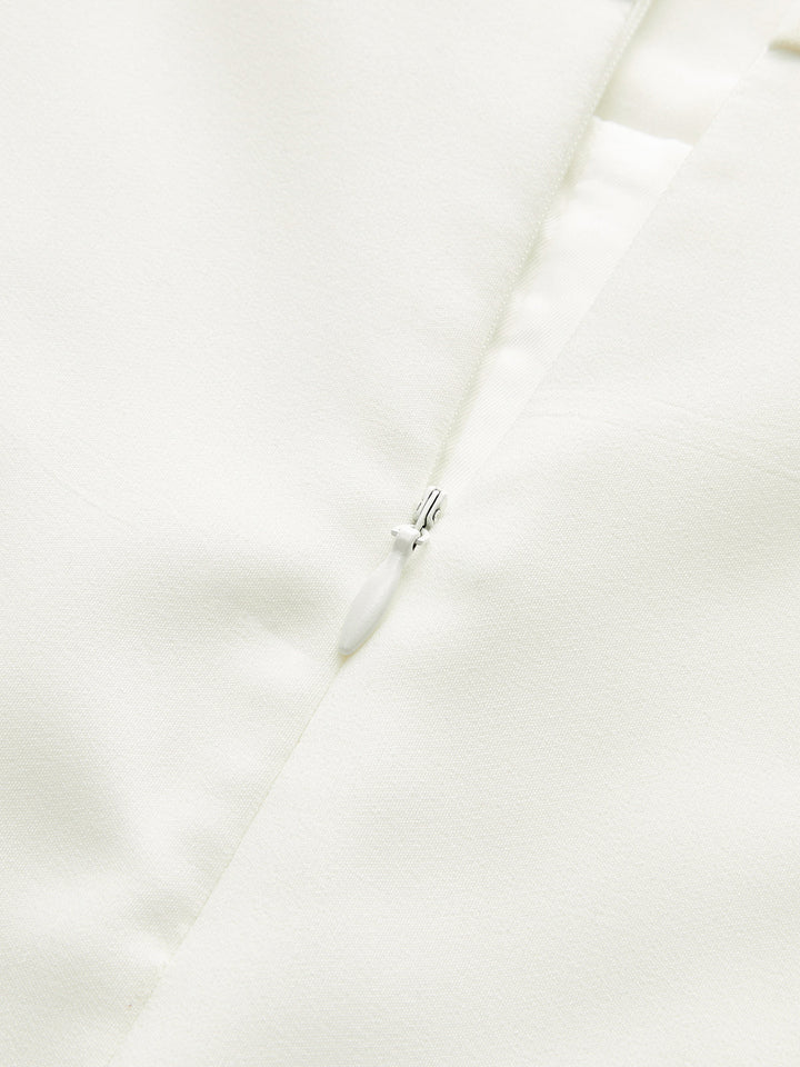 Pleated Panel Mini Skirt