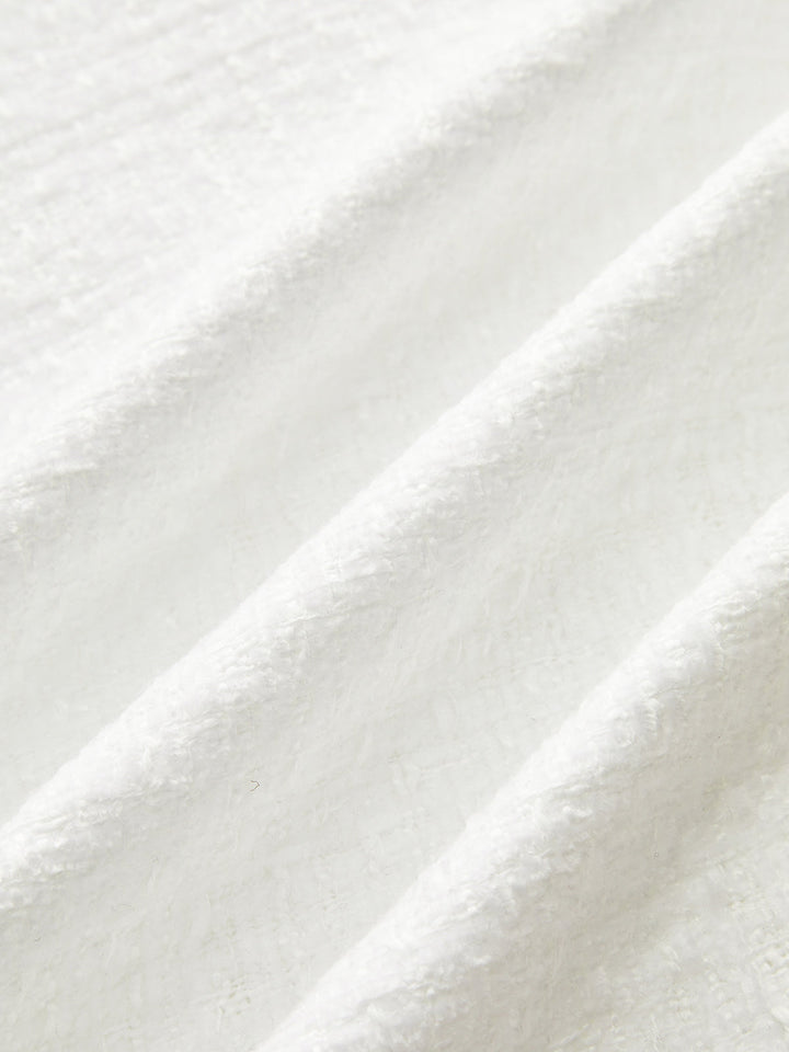 Tweed Strapless Top and Mini Skirt Set