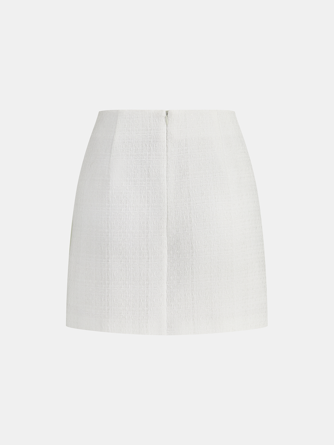 Tweed Strapless Top and Mini Skirt Set