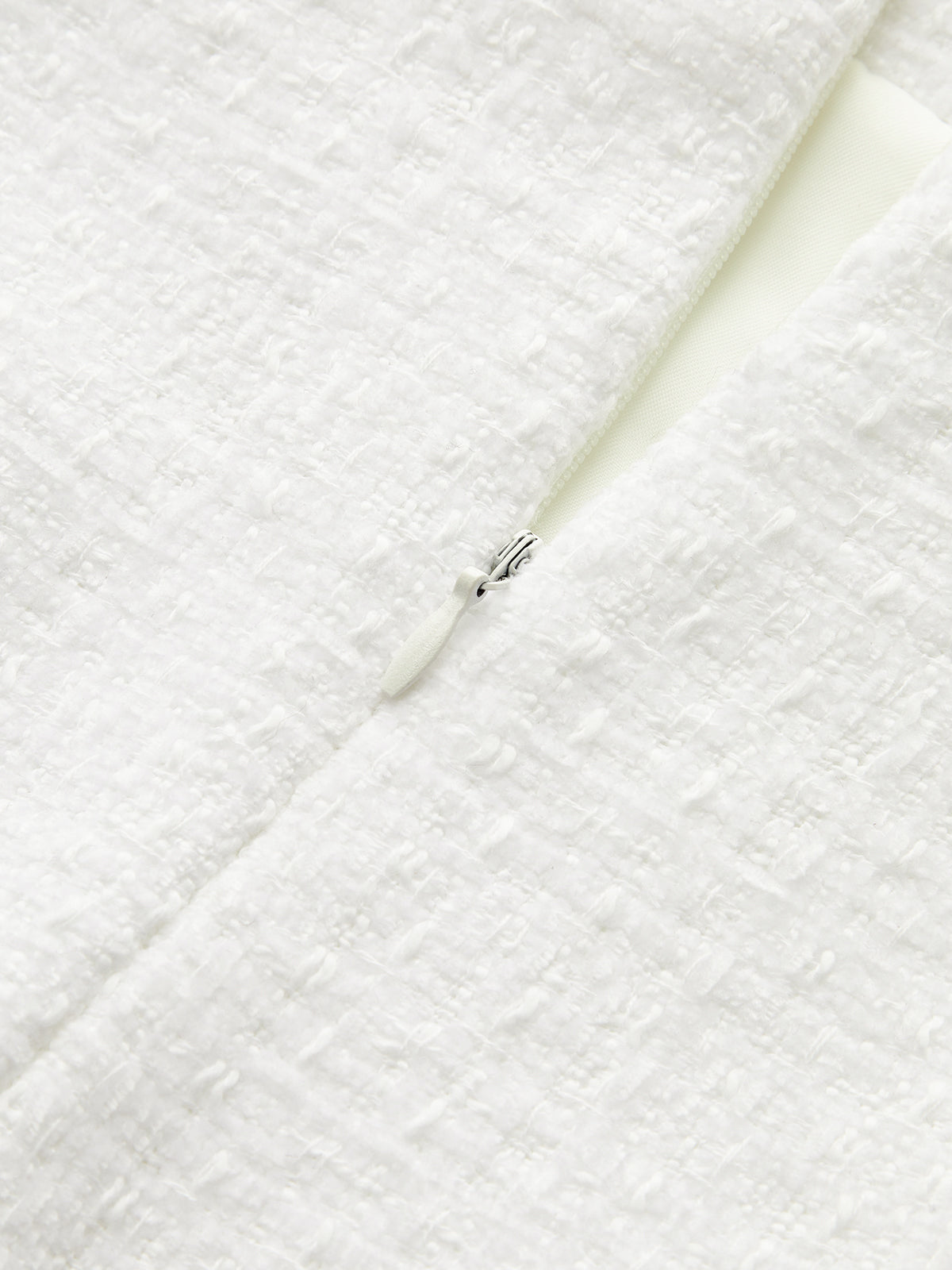 Tweed Strapless Top and Mini Skirt Set