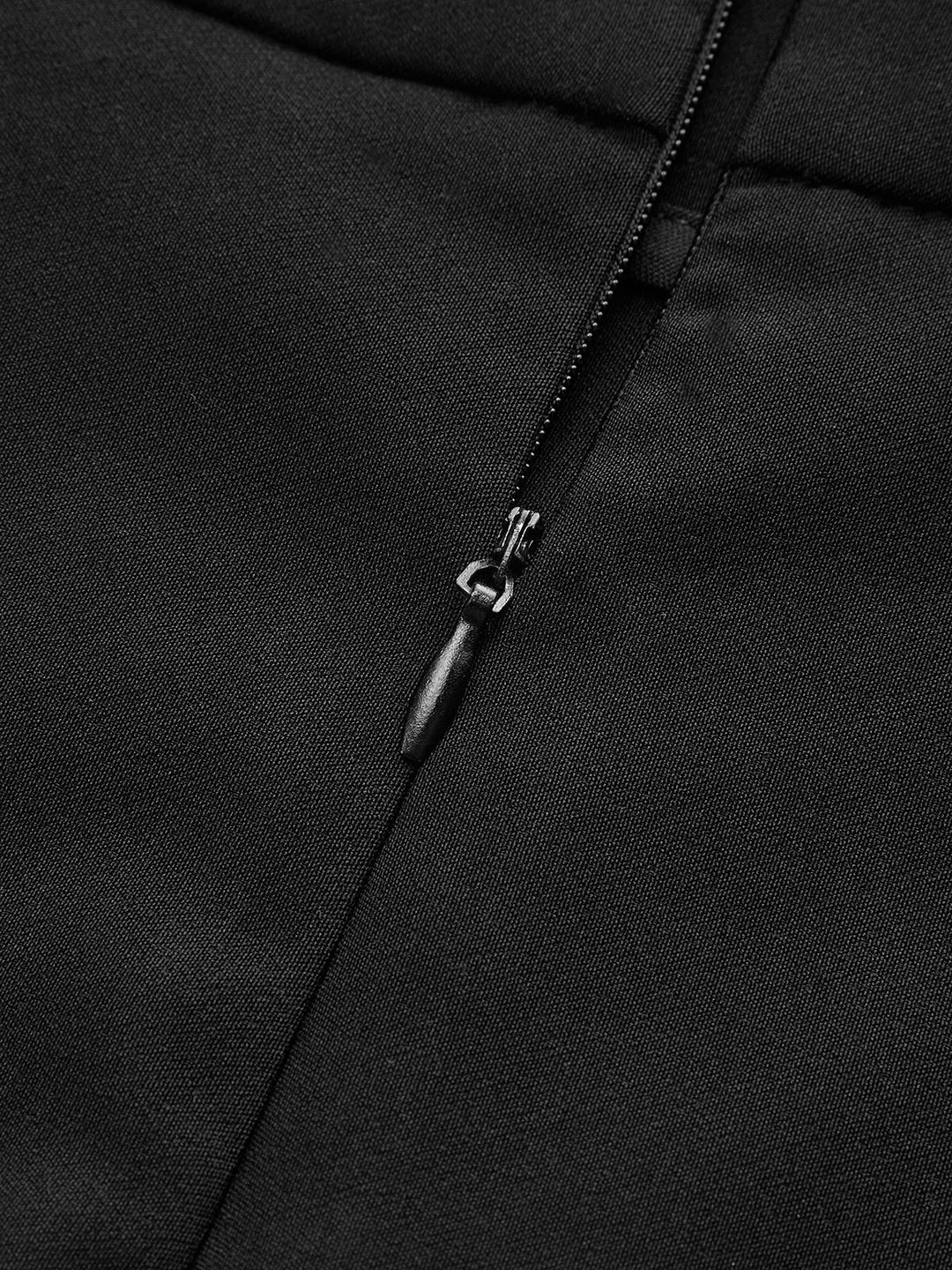 Metal Decor Midi Pencil Skirt