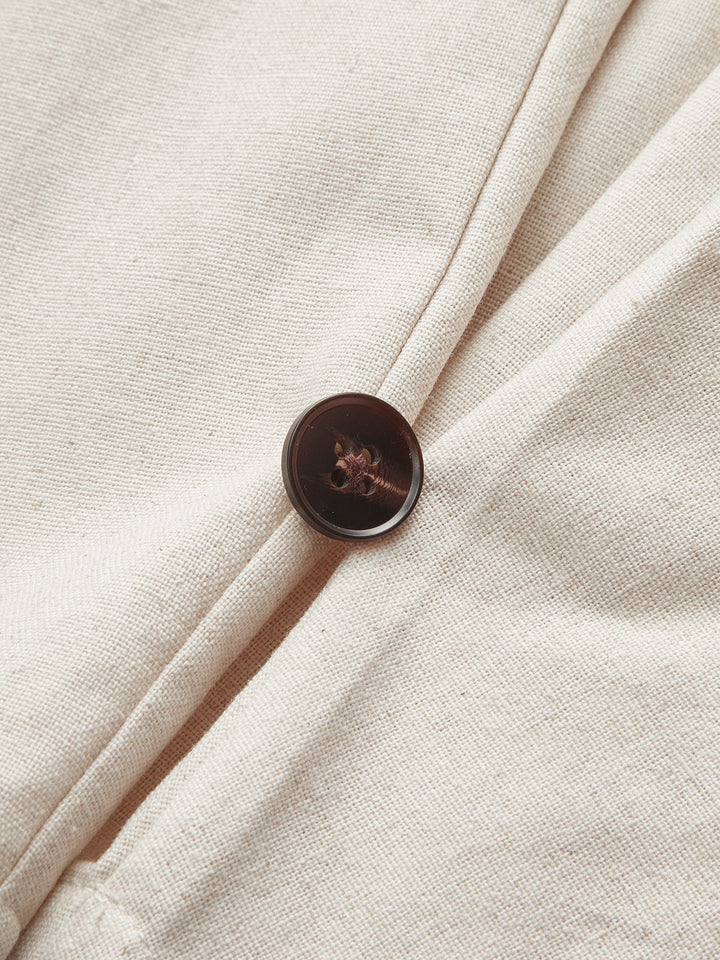 Faux Leather Paneled Balloon Pants