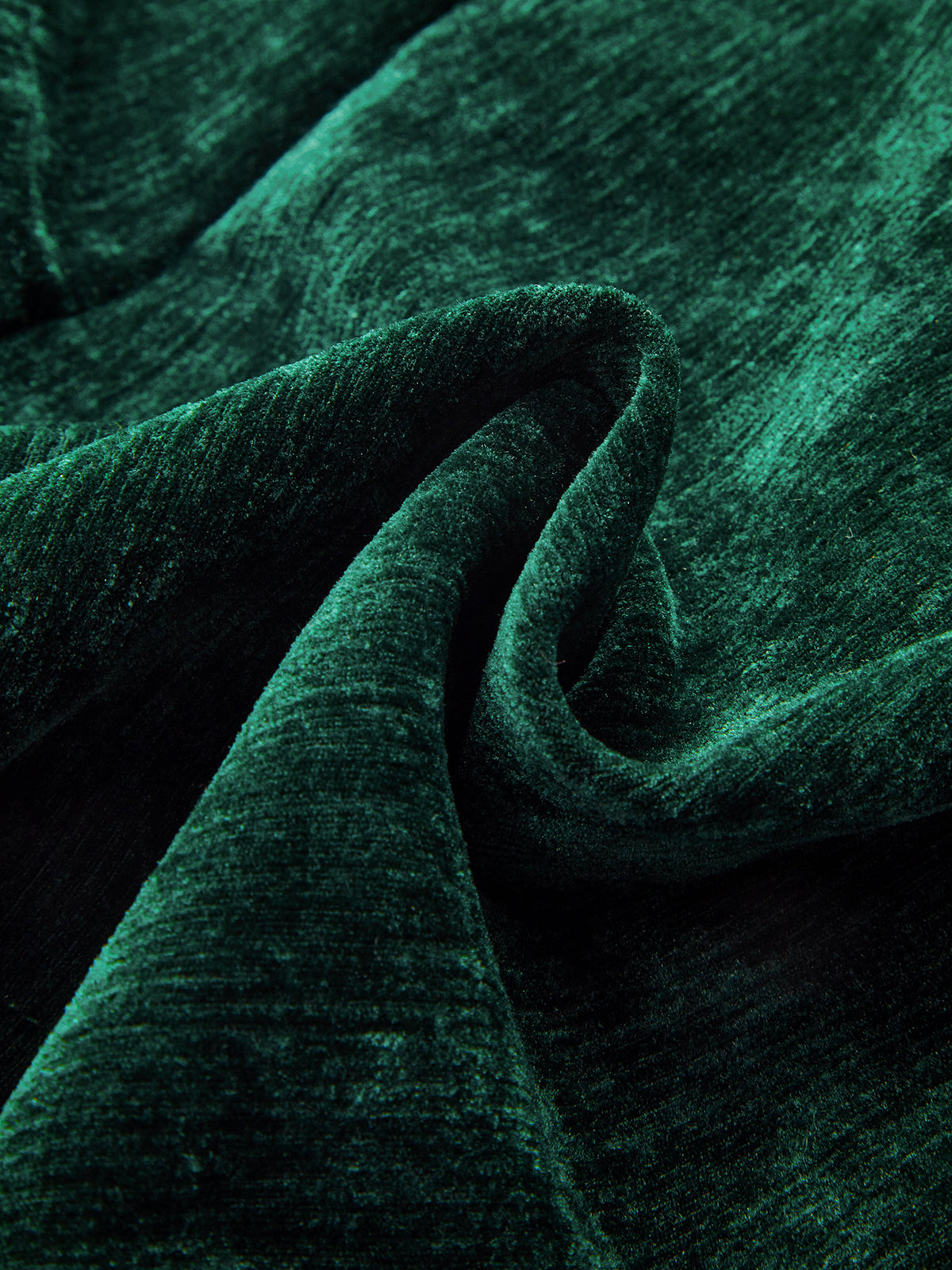 Velvet High-Waisted Shorts