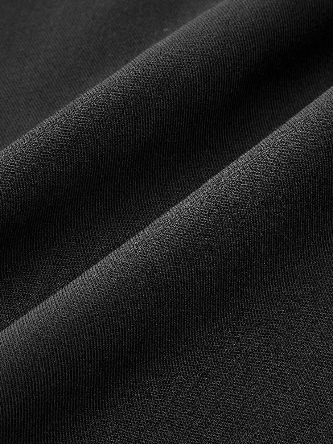 Metal Detail Mid-Waist Pleated Wide-Leg Pants