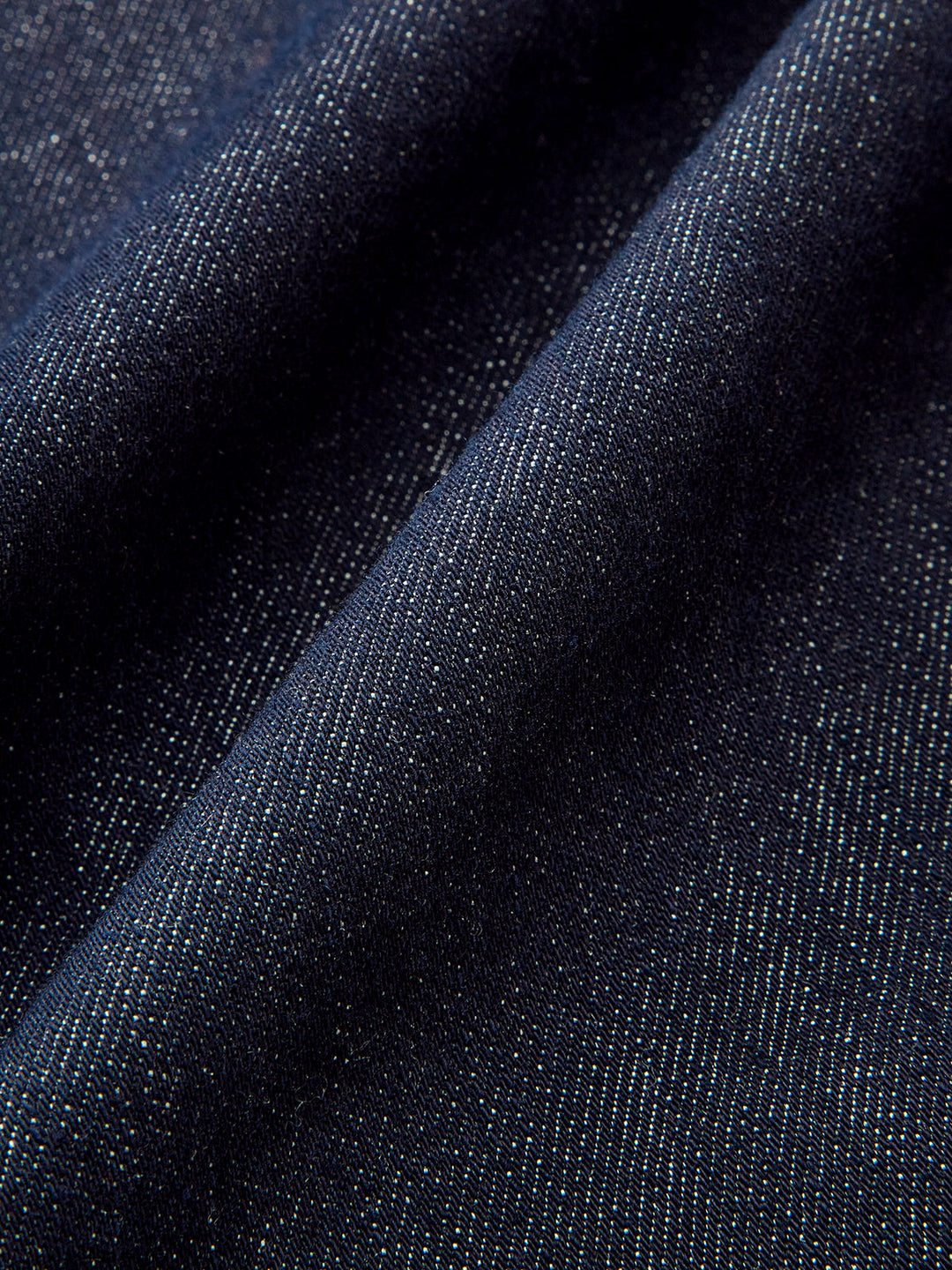 High-Waist Button Wide-Leg Denim Pants