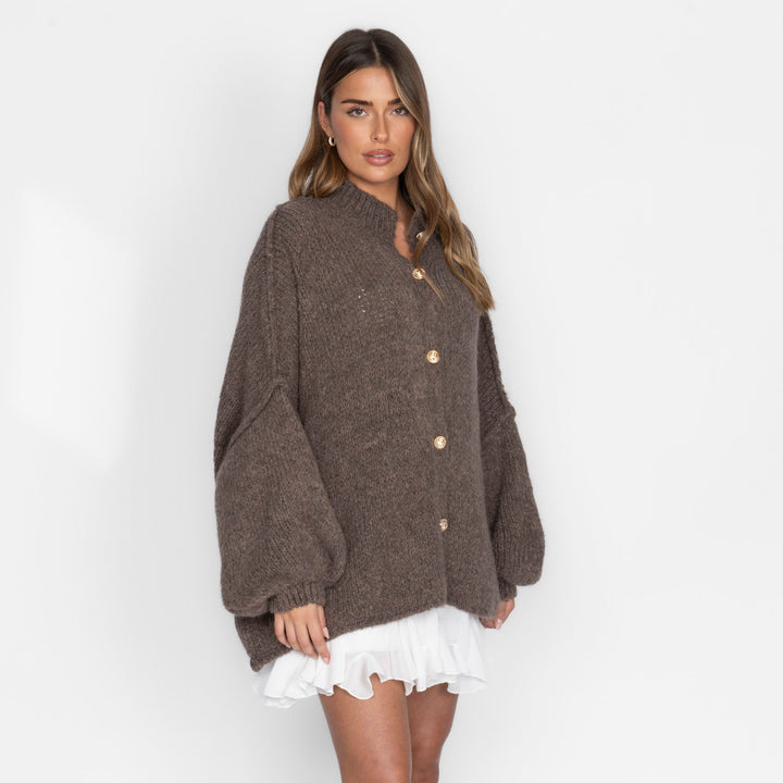 Oversized Cardigan "CozyGlam"