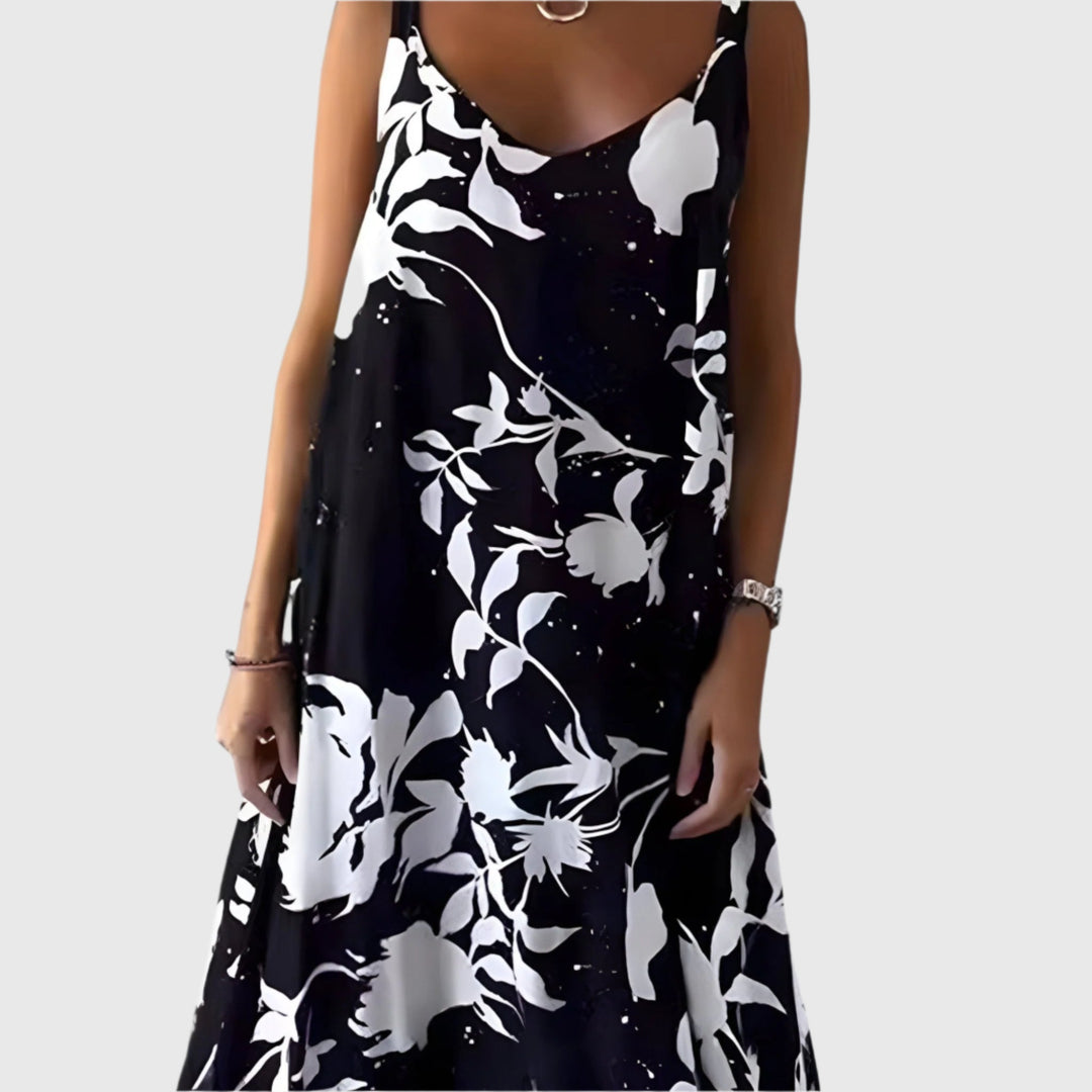 Tarryn - Floral Sleeveless Summer Dress