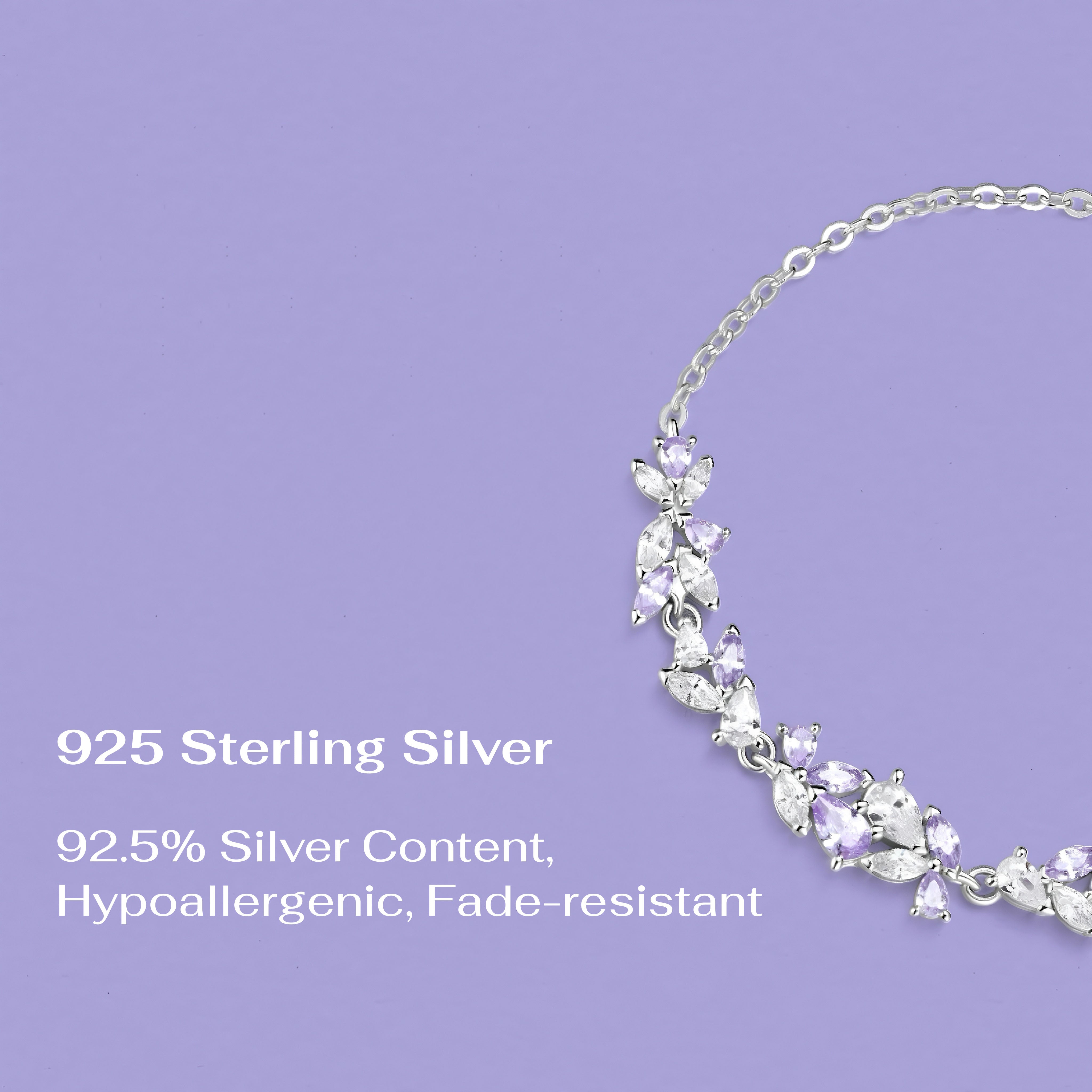 Lavender Wisteria Artistry Bracelet