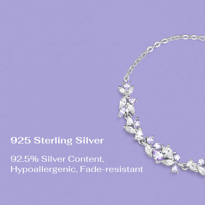 Lavender Wisteria Artistry Bracelet