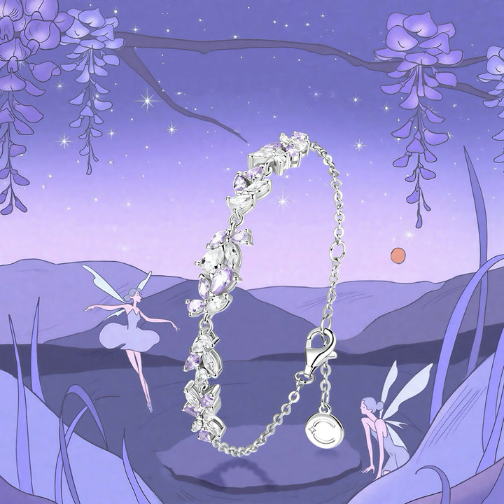 Lavender Wisteria Artistry Bracelet