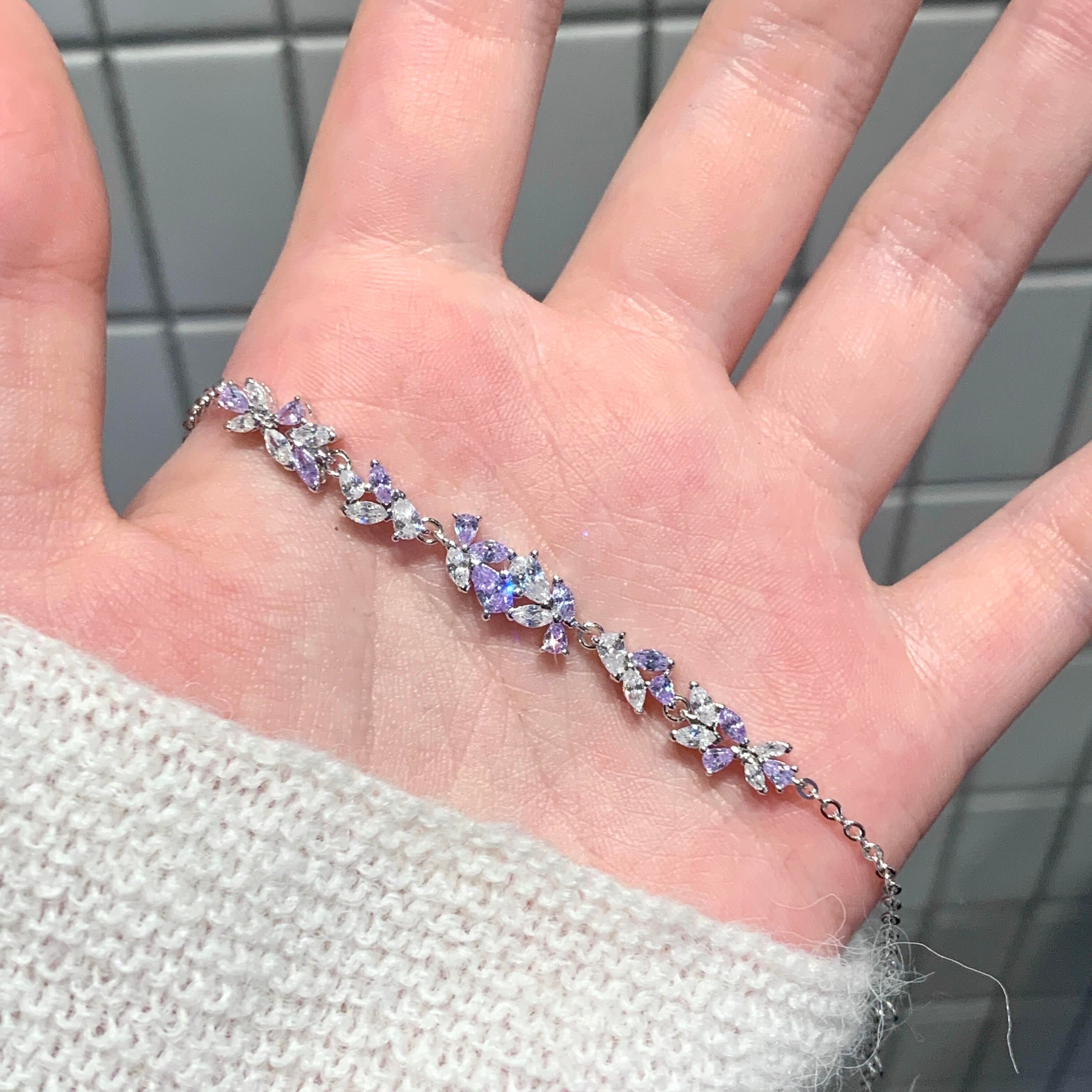 Lavender Wisteria Artistry Bracelet