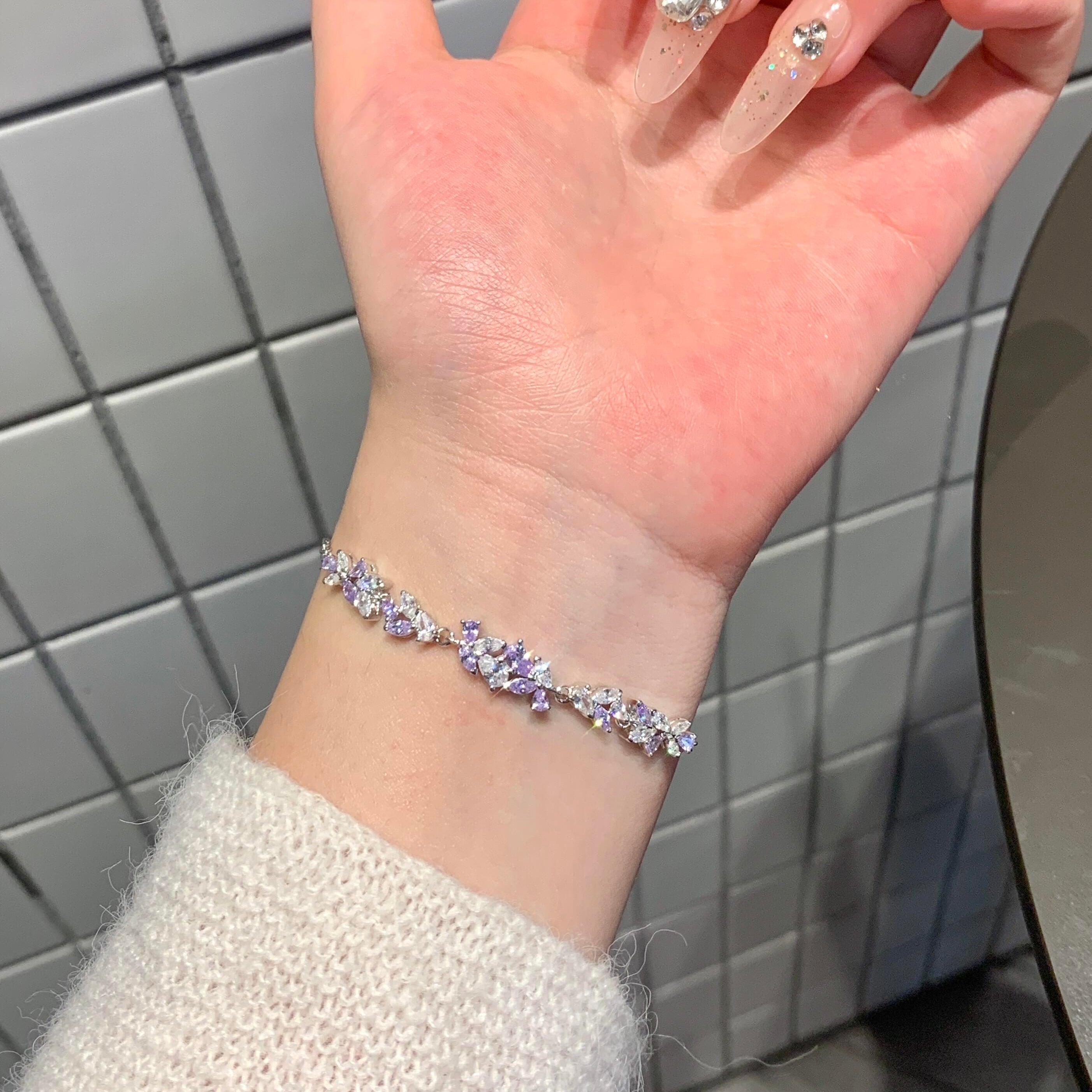 Lavender Wisteria Artistry Bracelet
