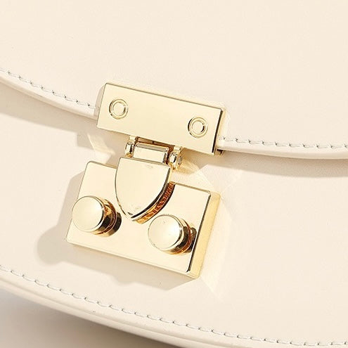 Women's Genuine Leather Elegant Saddle Bag