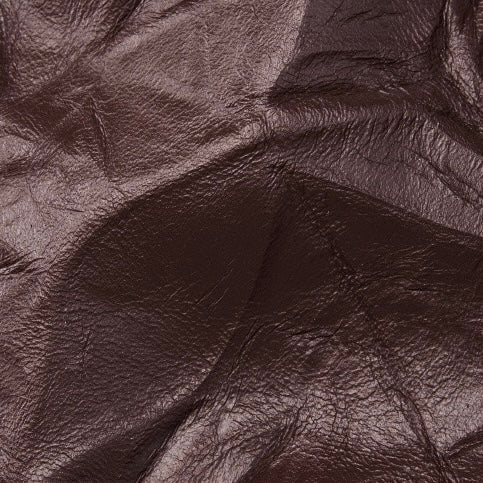 Women’s Genuine Leather Crinkled Boston Bag – Soft Shine Handheld & Crossbody