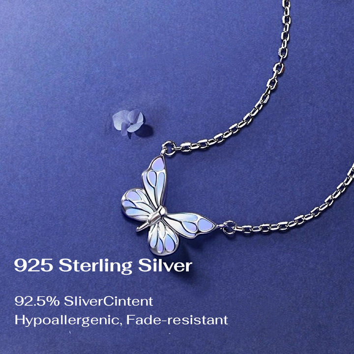 [Limited Edition] Luminous Dream Purple Butterfly Necklace