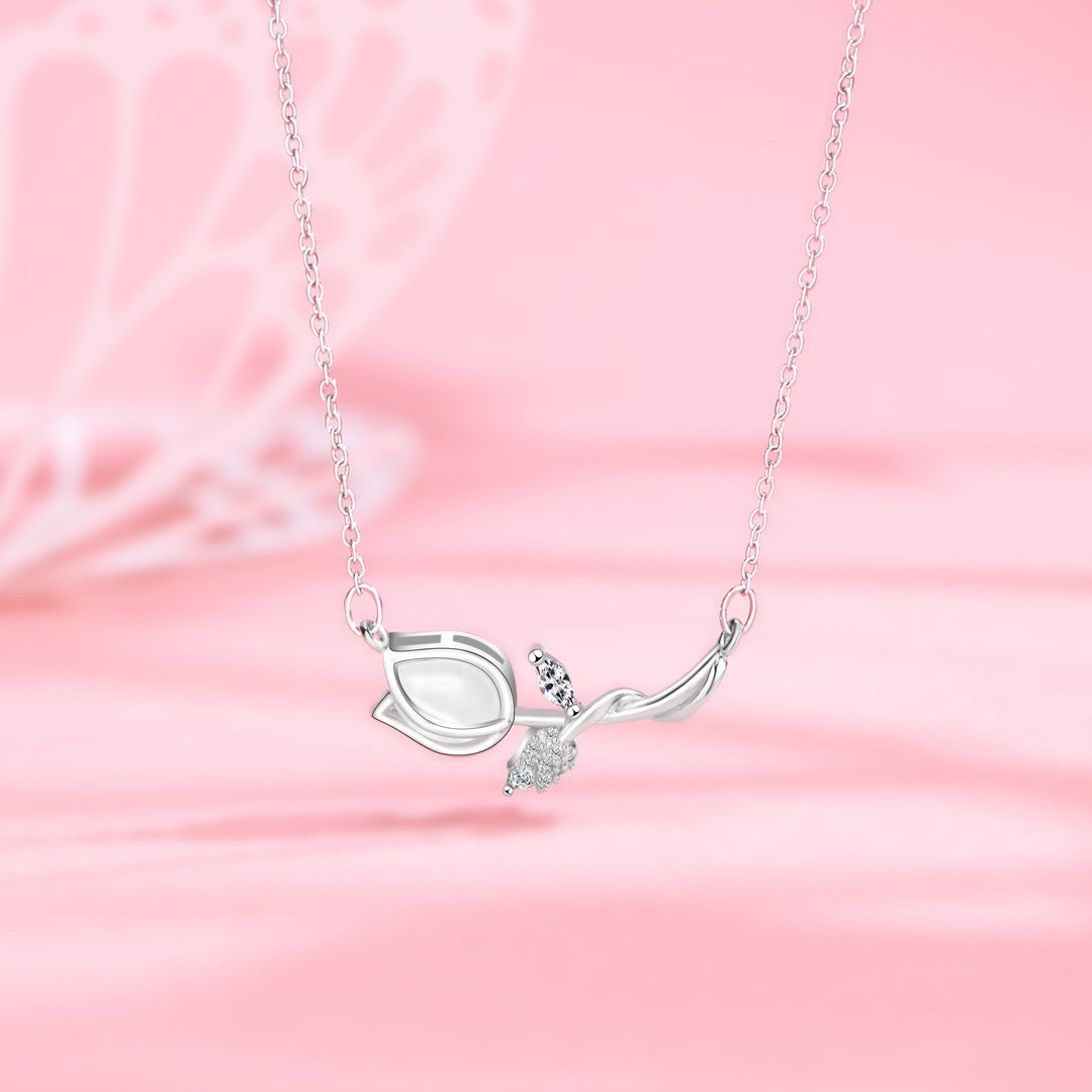 Eternal Garden Tulip Necklace
