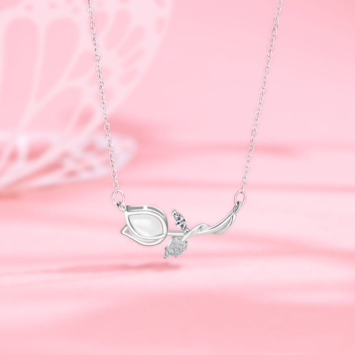 Eternal Garden Tulip Necklace