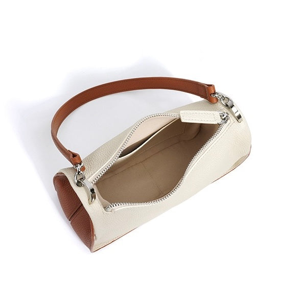 Women's Genuine Leather Minimalist Crossbody Shoulder Toast Bag