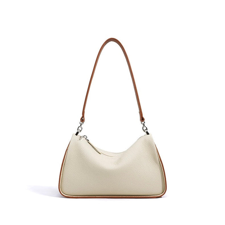 Women's Genuine Leather Minimalist Crossbody Shoulder Toast Bag