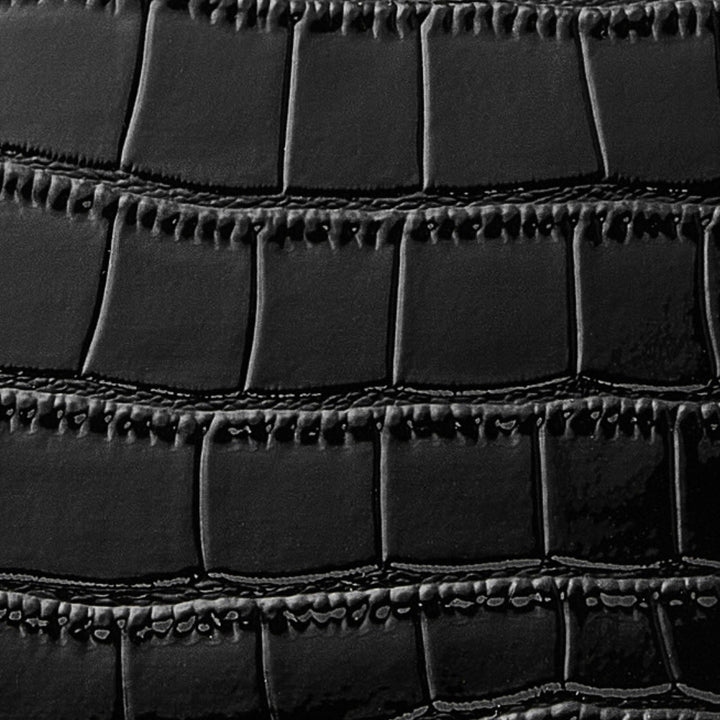 Women's Luxury Croc-Embossed Genuine Leather Top-Handle Bag