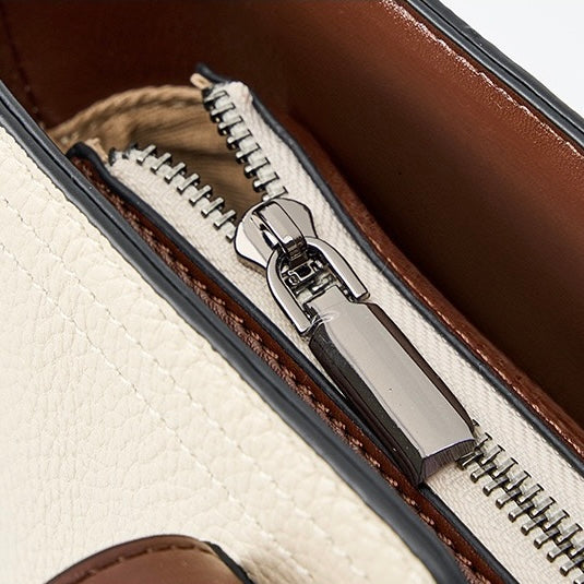 Women’s Genuine Leather Large Capacity Tote Shoulder Bag – Commuter Everyday Purse