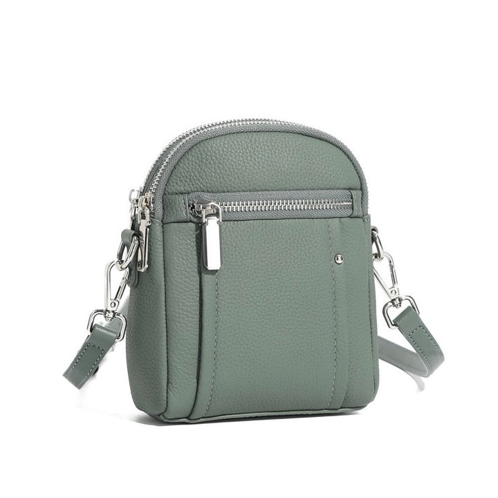 TOGO Cowhide Crossbody Versatile Fashion Phone Shoulder Bag