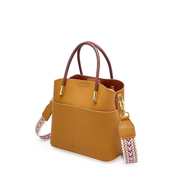 Elegant Women's Genuine Leather Ladies Crossbody Handbag