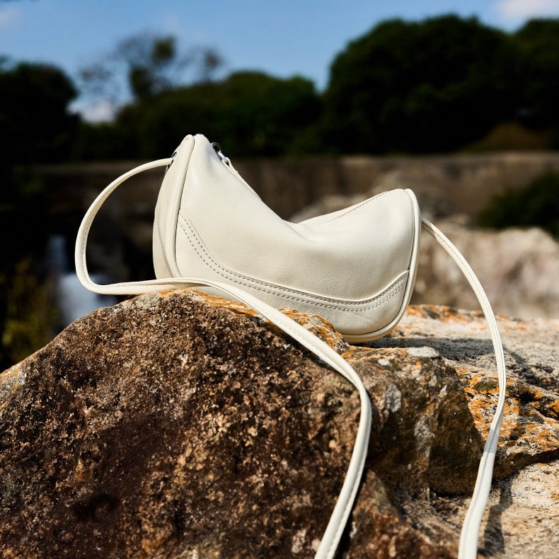 Women’s Genuine Leather Mini Crossbody Shoulder Bag – Elegant Top Grain Everyday Purse