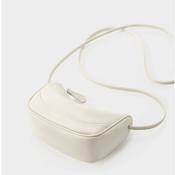 Women’s Genuine Leather Mini Crossbody Shoulder Bag – Elegant Top Grain Everyday Purse