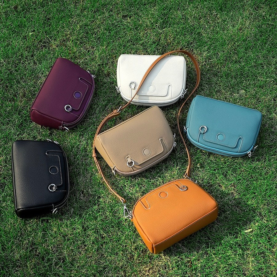 Women's Genuine Cowhide Shoulder Versatile Crossbody Bag