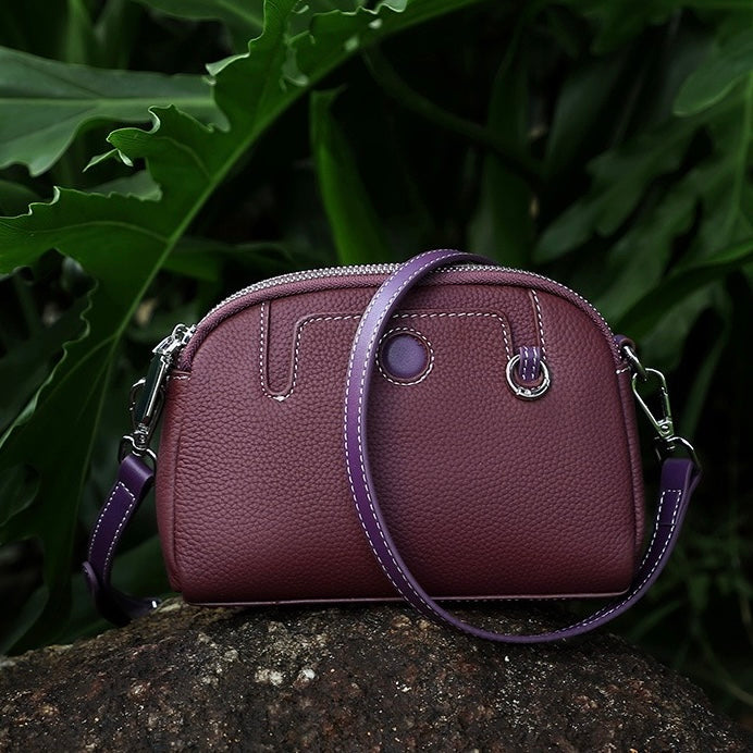 Women's Genuine Cowhide Shoulder Versatile Crossbody Bag